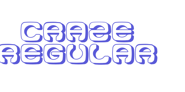 Craze Regular font free