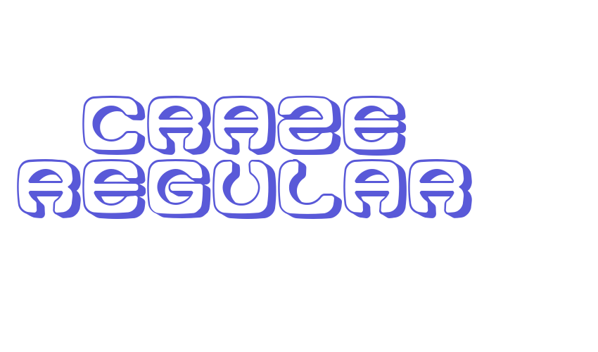 Craze Regular Font