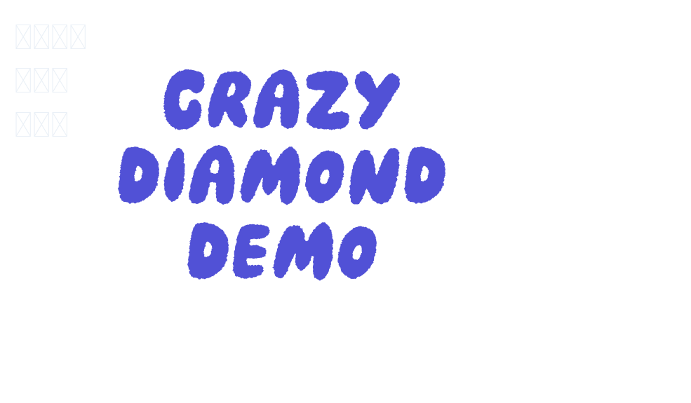 Crazy Diamond DEMO-font-download