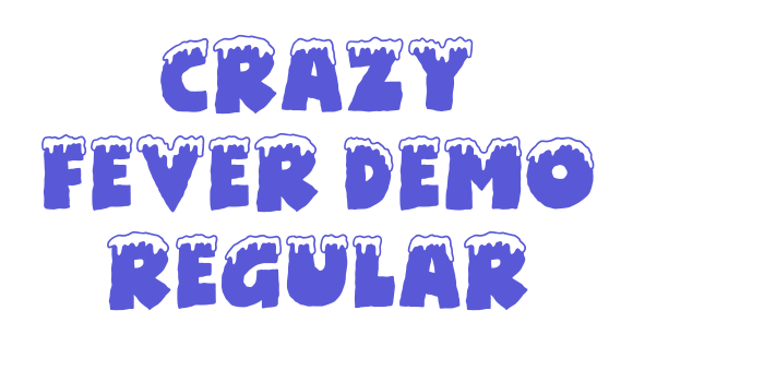 Crazy Fever DEMO Regular Font