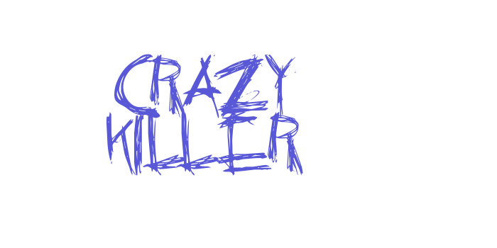 Crazy Killer Font Download