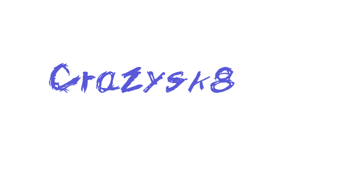 Crazysk8 Font Download