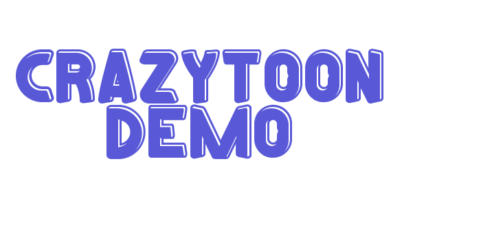 Crazytoon Demo Font Download