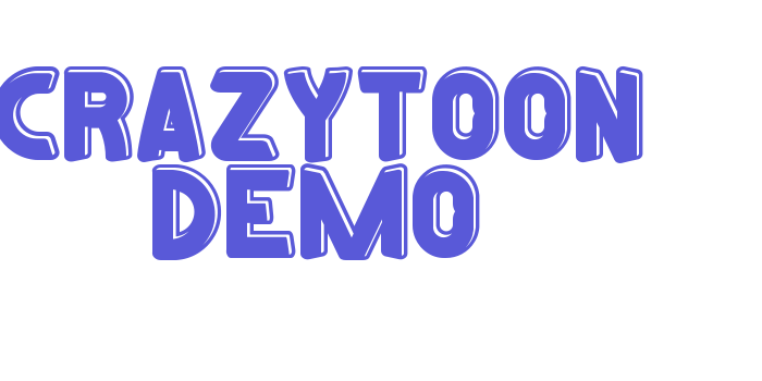 Crazytoon Demo Font