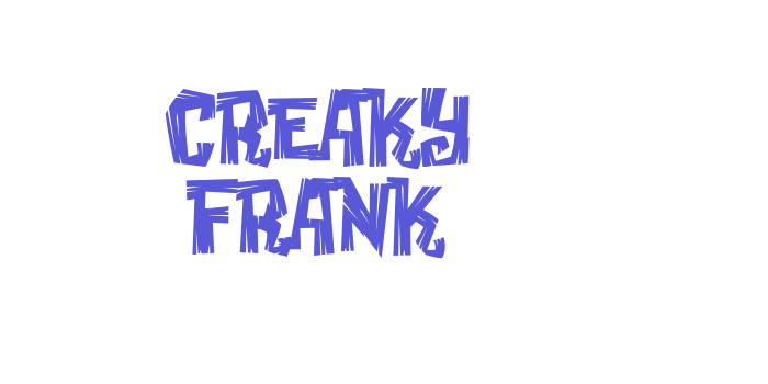 Creaky Frank Font Download