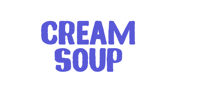 Cream Soup Font