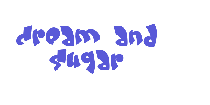 Cream and sugar Font Download