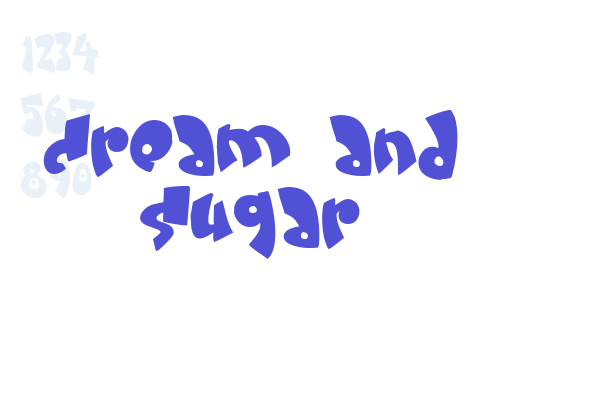 Cream and sugar