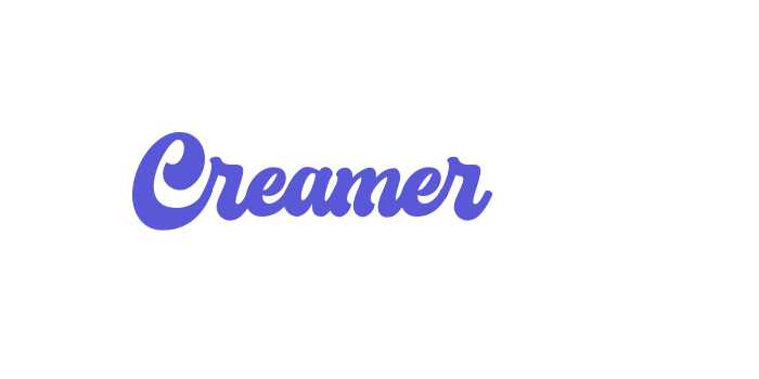 Creamer Font Download