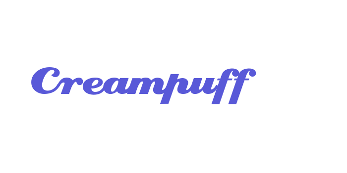 Creampuff Font Download