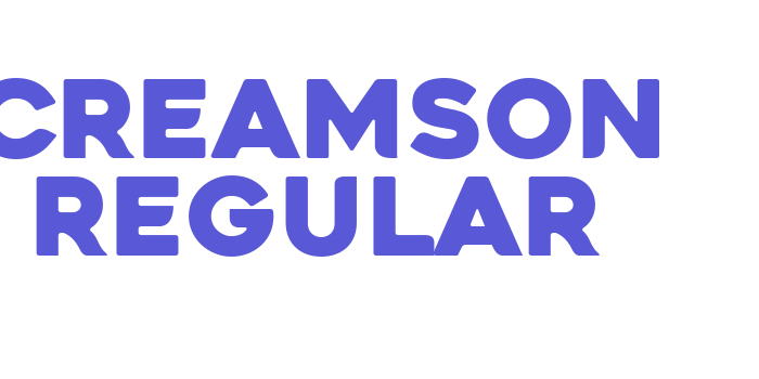 Creamson Regular Font