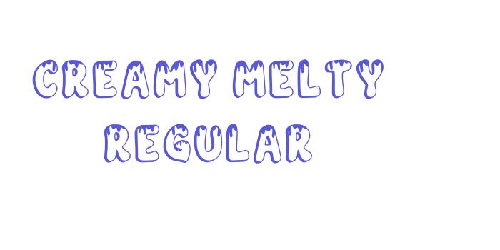 Creamy Melty Regular Font