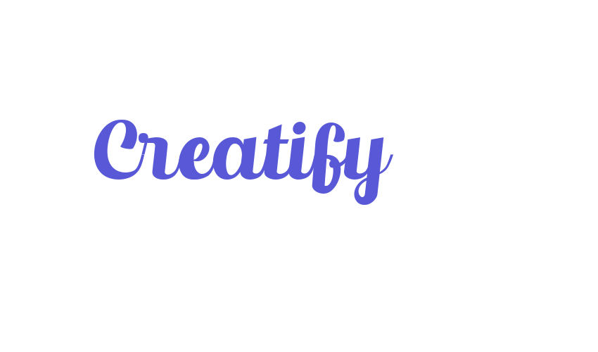 Creatify Font Download