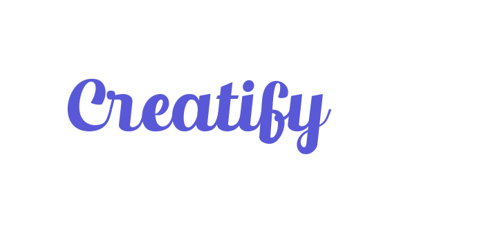 Creatify Font Download