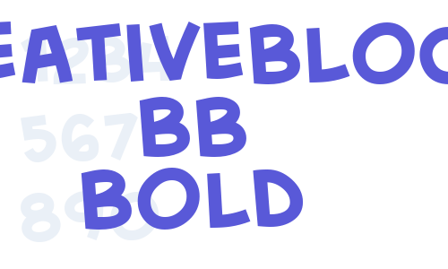 CreativeBlock BB Bold Font Download