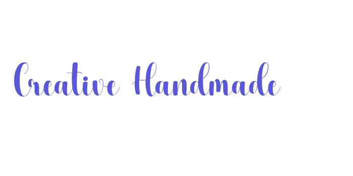 Creative Handmade Font Download