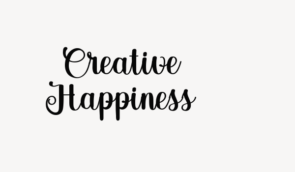 Creative Happiness Font