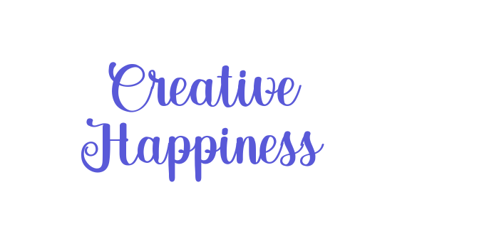 Creative Happiness Font Download