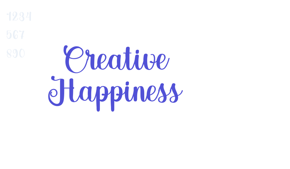 Creative Happiness-font-download