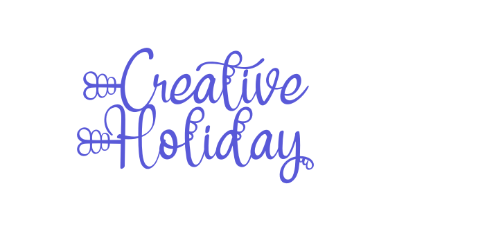 Creative Holiday Font Download