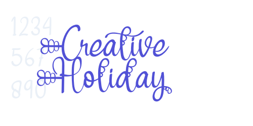 Creative Holiday-font-download