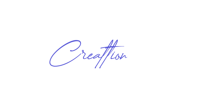 Creattion Font