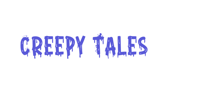 Creepy Tales Font