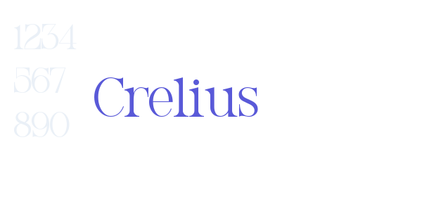 Crelius font free