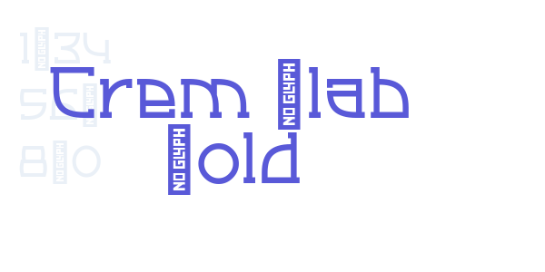 Crem Slab Bold font free