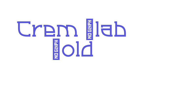 Crem Slab Bold Font Download