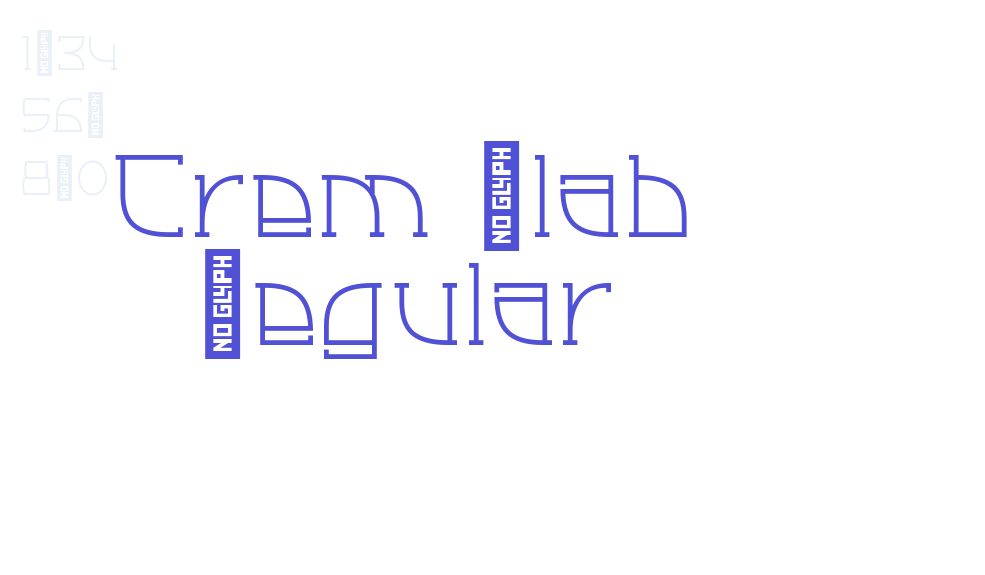 Crem Slab Regular-font-download