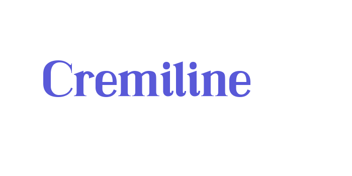 Cremiline Font