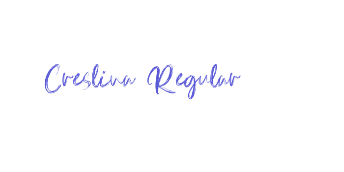 Creslina Regular Font Download