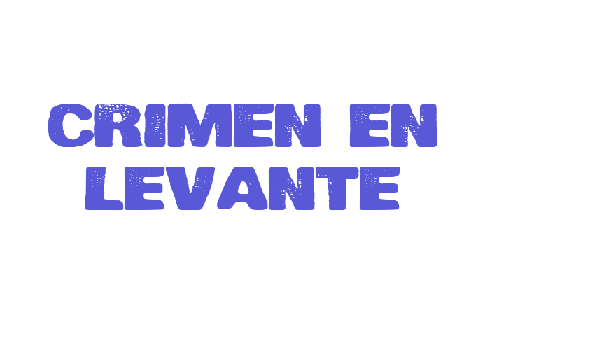 Crimen en Levante Font