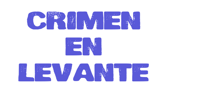 Crimen en Levante Font