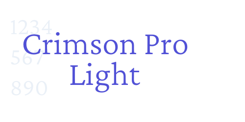 Crimson Pro Light-font-download