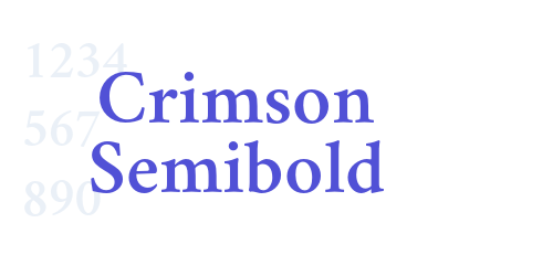 Crimson Semibold