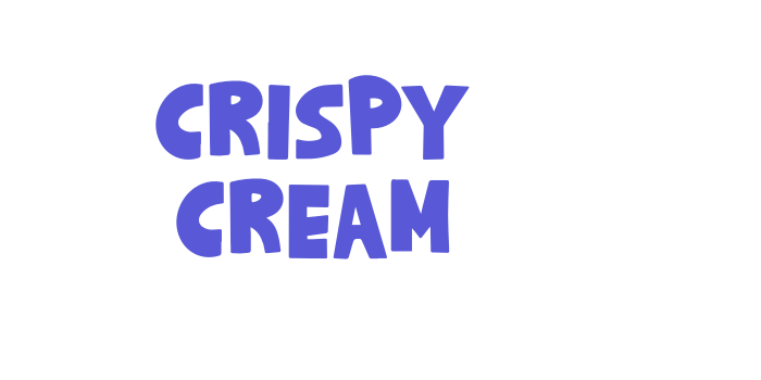 Crispy Cream Font