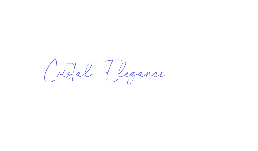 Cristal Elegance Font