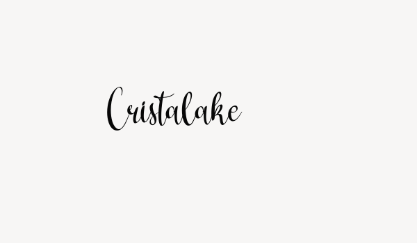 Cristalake Font