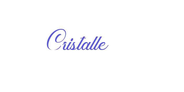 Cristalle Font Download