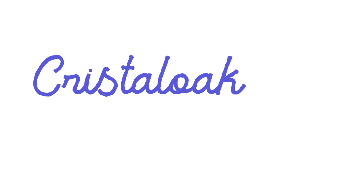 Cristaloak Font Download