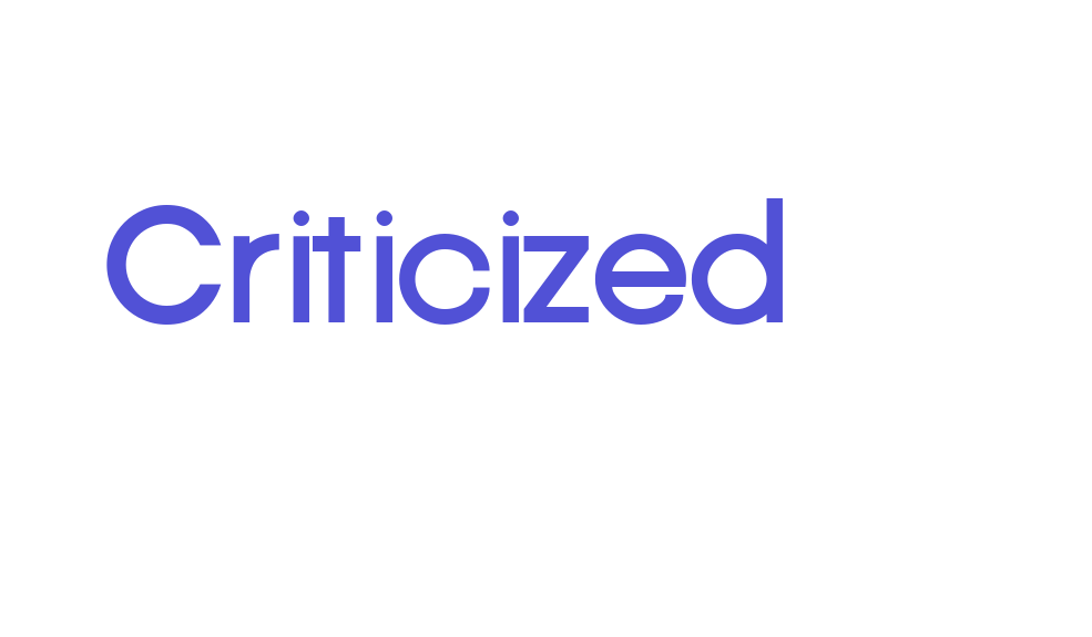 Criticized-font-download