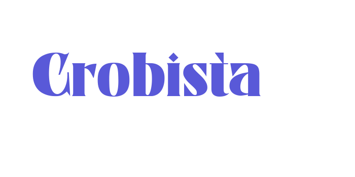 Crobista Font Download