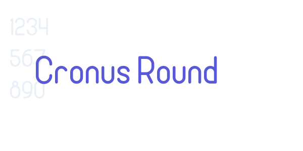 Cronus Round font free