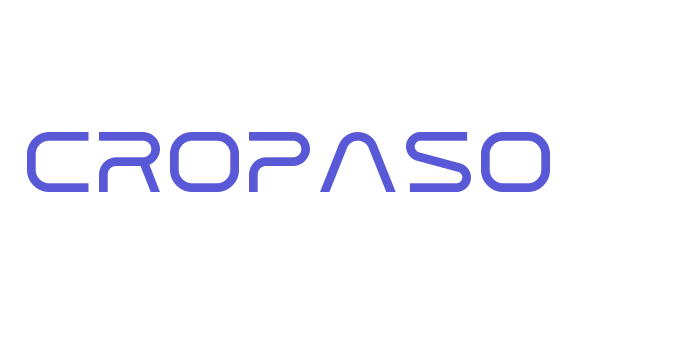 Cropaso Font