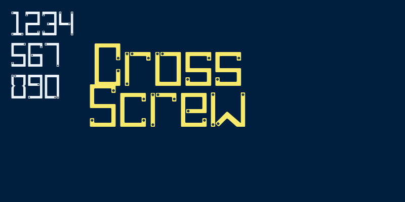 Cross Screw