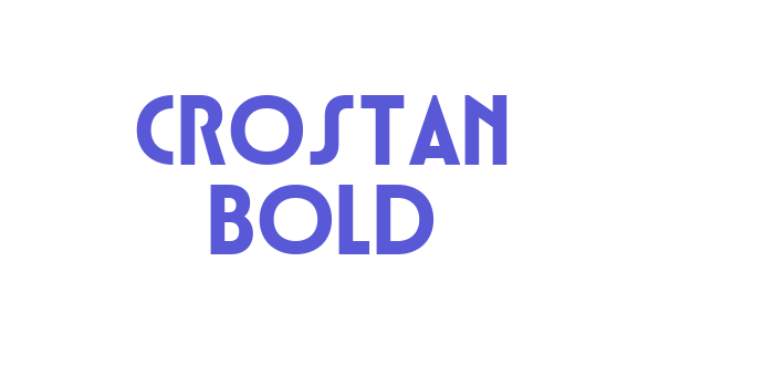 Crostan Bold Font Download