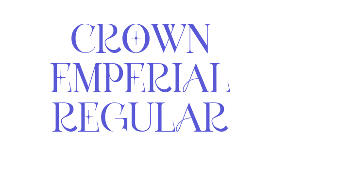 Crown Emperial Regular Font Download