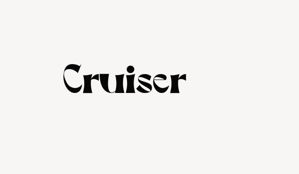 Cruiser Font